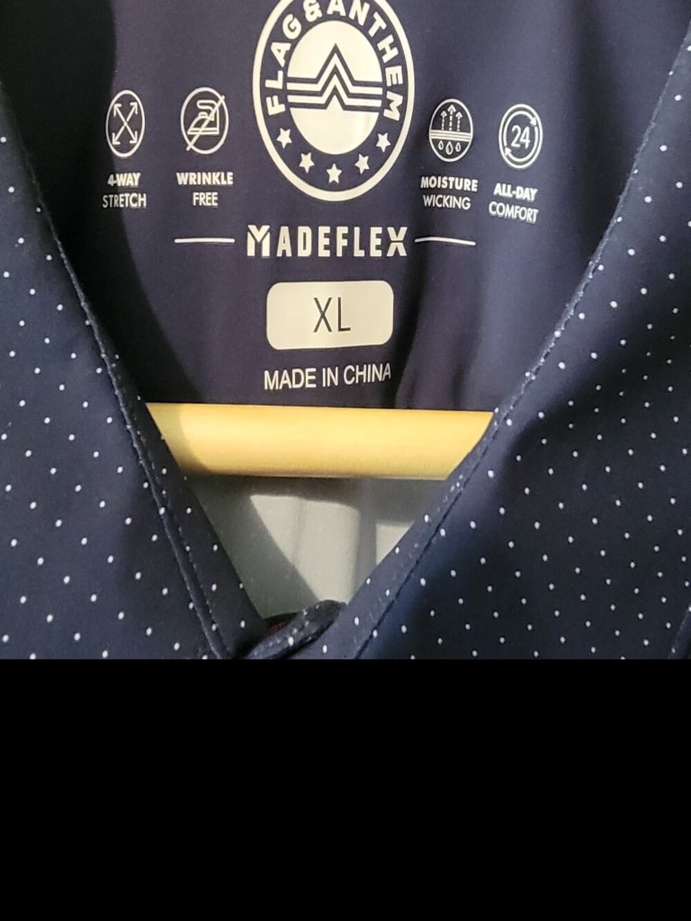 Flag & Anthem - Short Sleeve Madeflex Shirt - Men - XL - Picture 3 of 5